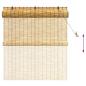 Preview: Rollo Natur 140 x 160 cm Schilf