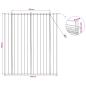 Preview: Rollo Natur 140 x 160 cm Schilf