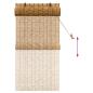 Preview: Rollo Braun 80 x 160 cm Schilf