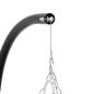 Preview: Feuerschale mit verstellbarem Grillrost ?55,5 x 107,5 cm