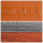 Preview: 3 Personen Grau und Orange 185T Polyester mit PU-Beschichtung