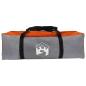 Preview: 3 Personen Grau und Orange 185T Polyester mit PU-Beschichtung