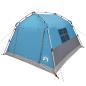 Preview: Schnellzelt wasserdicht 3 Personen Blau