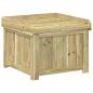 Preview: Garten-Kissenbox aus Imprägniertes Kiefernholz 58,5 x 60 x 47 cm