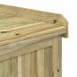 Preview: Garten-Kissenbox aus Imprägniertes Kiefernholz 58,5 x 60 x 47 cm