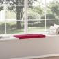 Preview: Bankkissen Samt Weinrot Tiefe 35 cm