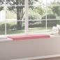 Preview: Bankkissen Samt Rosa Tiefe 35 cm