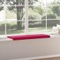 Preview: Bankkissen Samt Weinrot Tiefe 35 cm