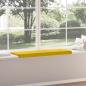 Preview: Bankkissen Samt Gelb Tiefe 35 cm