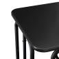 Preview: Couchtisch Schwarz 40 x 40 x 45 cm Holzwerkstoff