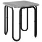Preview: Couchtisch Grau Sonoma 40 x 40 x 45 cm Holzwerkstoff