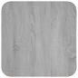 Preview: Couchtisch Grau Sonoma 40 x 40 x 45 cm Holzwerkstoff