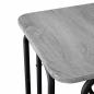 Preview: Couchtisch Grau Sonoma 40 x 40 x 45 cm Holzwerkstoff