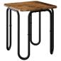 Preview: Couchtisch Altholz 40 x 40 x 45 cm Holzwerkstoff