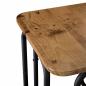 Preview: Couchtisch Altholz 40 x 40 x 45 cm Holzwerkstoff