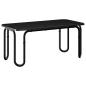 Preview: Couchtisch Schwarz 100 x 50 x 45 cm Holzwerkstoff