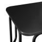 Preview: Couchtisch Schwarz 100 x 50 x 45 cm Holzwerkstoff