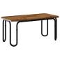 Preview: Couchtisch Altholz 100 x 50 x 45 cm Holzwerkstoff