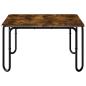 Preview: Couchtisch Geräucherte Eiche 79,5 x 79,5 x 45 cm Holzwerkstoff