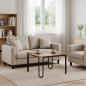 Preview: ARDEBO.de - Couchtisch Altholz 79,5 x 79,5 x 45 cm Holzwerkstoff