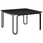 Preview: Couchtisch Schwarz 100 x 100 x 45 cm Holzwerkstoff