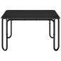 Preview: Couchtisch Schwarz 100 x 100 x 45 cm Holzwerkstoff