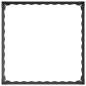 Preview: Raseneinfassung 4 stk. 60 x 60 x 20 cm Stahl Schwarz