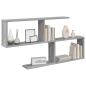 Preview: Wandregal Sonoma-Grau 100 x 12 x 50,5 cm Holzwerkstoff