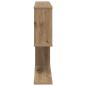 Preview: Wandregal Artisan-Eiche 100 x 12 x 50,5 cm Holzwerkstoff