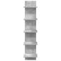 Preview: Wandregal Betongrau 22 x 15 x 100 cm Holzwerkstoff