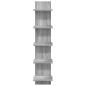 Preview: Wandregal Sonoma-Grau 22 x 15 x 100 cm Holzwerkstoff
