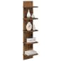 Preview: Wandregal Altholz 22 x 15 x 100 cm Holzwerkstoff