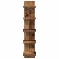 Preview: Wandregal 2 stk. Altholz 22 x 15 x 100 cm Holzwerkstoff