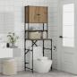 Preview: Waschmaschinen-Schrank Artisan-Eiche 68 x 48,5 x 194 cm