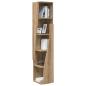 Preview: Eckschrank 27,5x27x140cm Holzwerkstoff Artisan-Eiche