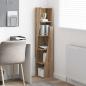 Preview: Eckschrank 27,5x27x140cm Holzwerkstoff Artisan-Eiche