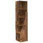 Preview: Eckschrank 32x32x140cm Holzwerkstoff Altholz