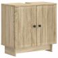 Preview: ARDEBO.de - Waschbeckenschrank EDE Sonoma-Eiche 59,5 x 31,5 x 59 cm