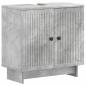 Preview: Waschbeckenschrank EDE Betongrau 59,5 x 31,5 x 59 cm