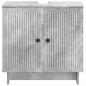 Preview: Waschbeckenschrank EDE Betongrau 59,5 x 31,5 x 59 cm