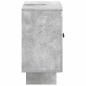 Preview: Waschbeckenschrank EDE Betongrau 59,5 x 31,5 x 59 cm