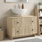 Preview: ARDEBO.de - Waschbeckenschrank EDE Sonoma-Eiche 82 x 41 x 59 cm