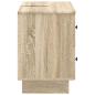 Preview: Waschbeckenschrank EDE Sonoma-Eiche 82 x 41 x 59 cm