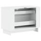 Preview: Waschbeckenschrank EDE Hochglanz Weiß 82 x 41 x 59 cm