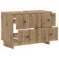 Preview: Waschbeckenschrank EDE Artisan-Eiche 82 x 41 x 59 cm