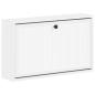 Preview: Wandmontierter Schuhschrank EDE 71 x 17 x 43 cm Holzwerkstoff