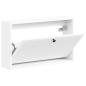 Preview: Wandmontierter Schuhschrank EDE 71 x 17 x 43 cm Holzwerkstoff