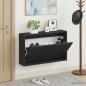 Preview: ARDEBO.de - Wandmontierter Schuhschrank EDE 71 x 17 x 43 cm Holzwerkstoff