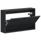 Preview: Wandmontierter Schuhschrank EDE 71 x 17 x 43 cm Holzwerkstoff