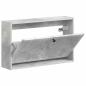 Preview: Wandmontierter Schuhschrank EDE 71 x 17 x 43 cm Holzwerkstoff